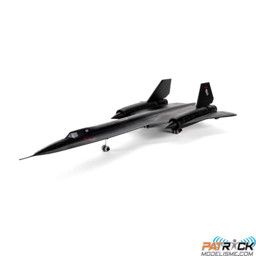 E-flite SR-71 Blackbird Twin 40mm EDF AS3X SAFE BNF-Basic SUR-COMMANDE