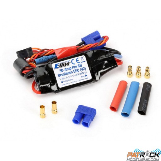 Controleur 30A Pro Switch-Mode BEC Brushless ESC (V2) E-flite