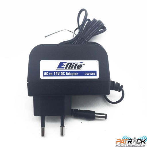 Alimentation E-flite 12V, 1.5 Amp AC/DC