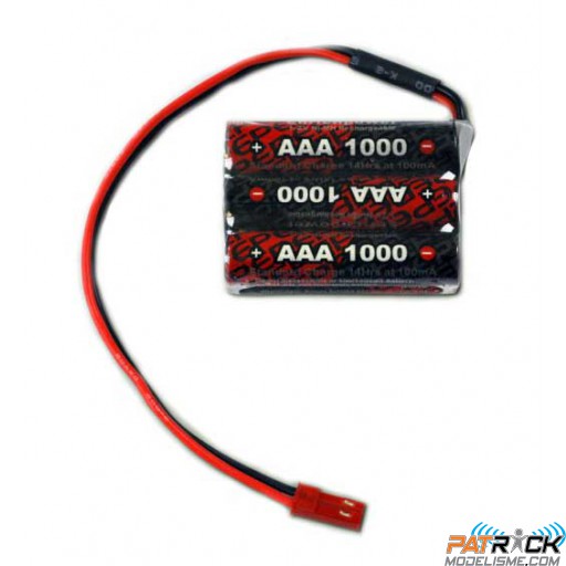 Accu NiMH Enrich Pack AAA 7,2V/1000mAh Bec