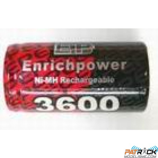 Accu NiMH Enrich power EP-3600mAh 1.2V élément seul