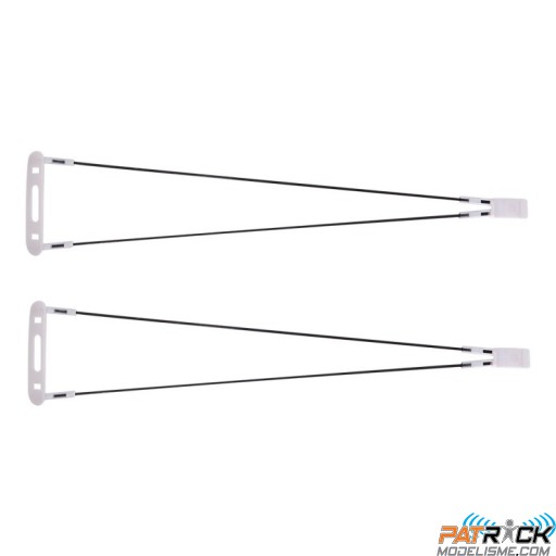 Haubans d'aile principale Eazy RC pour FMS PA-18 - 540mm