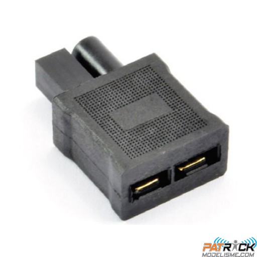 Adaptateur compact Tamiya mâle -> Traxxas femelle