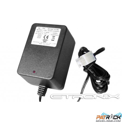 CHARGEUR NIMH mural ETRONIX 1A vers Tamiya 9V