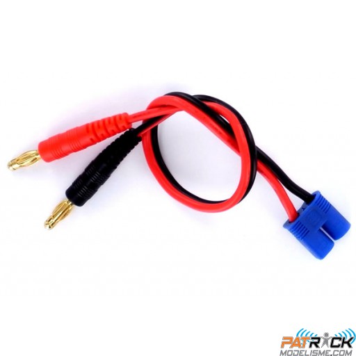 Cordon de charge bananes 4mm vers EC3