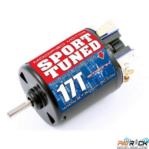 Moteur charbon 17T Etronix Sport Tuned Modifié