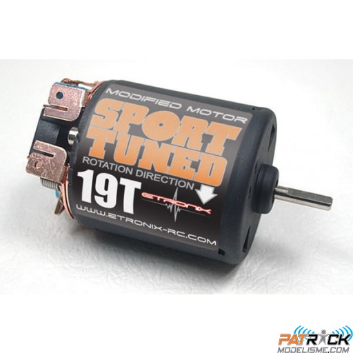 Moteur charbon 19T Etronix Sport Tuned Modifié