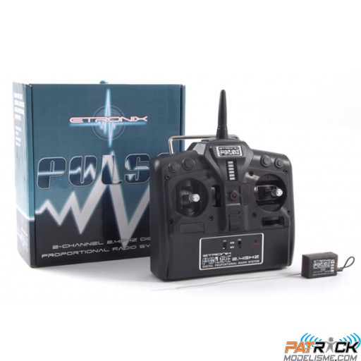 Radio Etronix Pulse EX2G 2-canaux 2,4 GHz FHSS