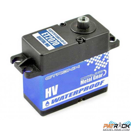 Servo Etronix ET2070 Digital 21,8kg/ 0.16s /Métal HV/ waterproof