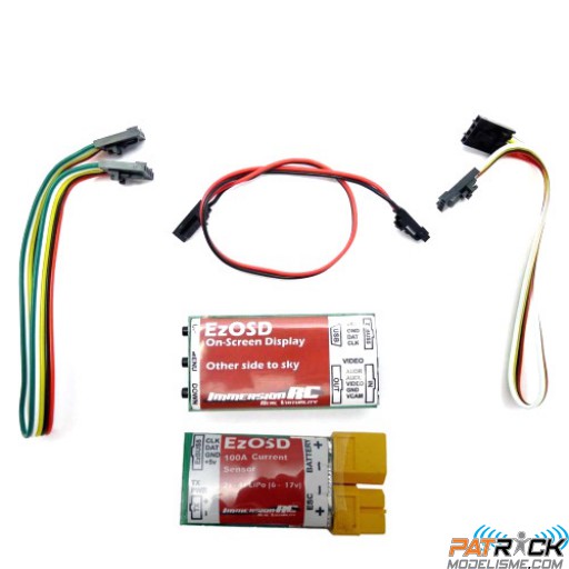Combo EZOSD GPS + capteur de courant XT60