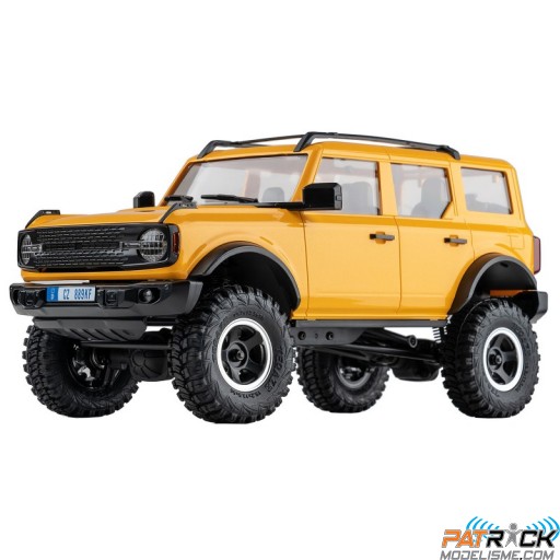 EazyRC Bronx 1/18e Scaler Jaune - Prêt à rouler