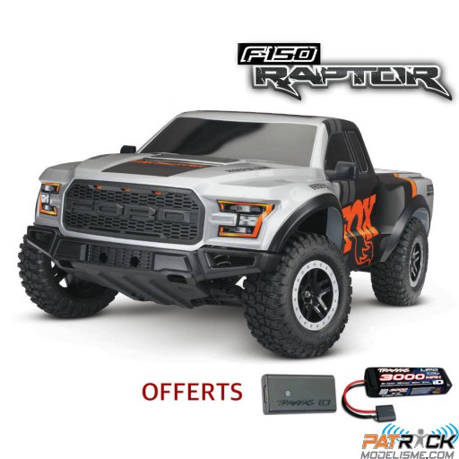 Traxxas Ford Raptor F-150 Fox 4X2 BL-2s HD - 1/10e SUR-COMMANDE