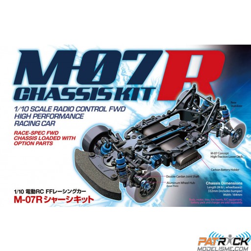 Tamiya Chassis M-07R 1/10e Kit à monter PRE-COMMANDE
