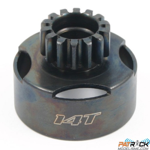 Cloche d'embrayage ventilée 14 dents Fastrax pour 1/8e