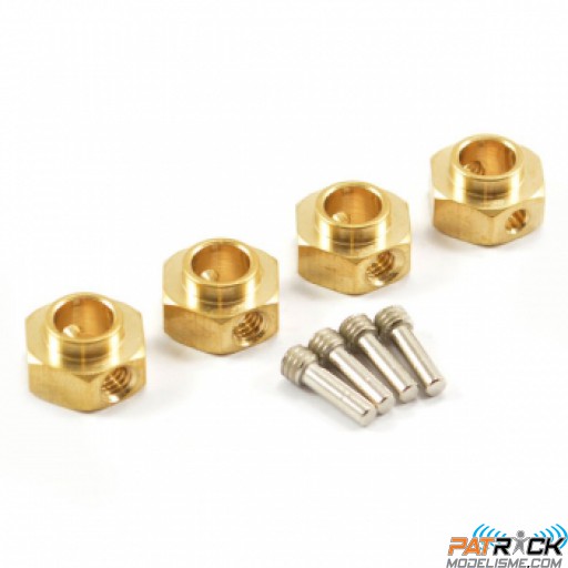 Hexagone de roues bronze renforcés pour TRX-4