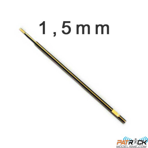 Embout de rechange Fastrax 6 pans HSS 1.5mm