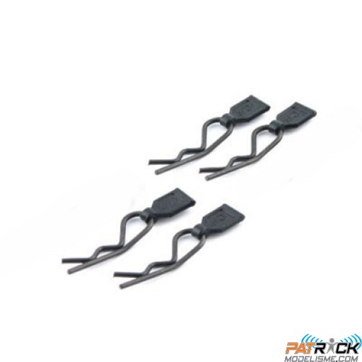 Clips de carrosserie rapide 4 pièce(s) – 1-10ème (petit)