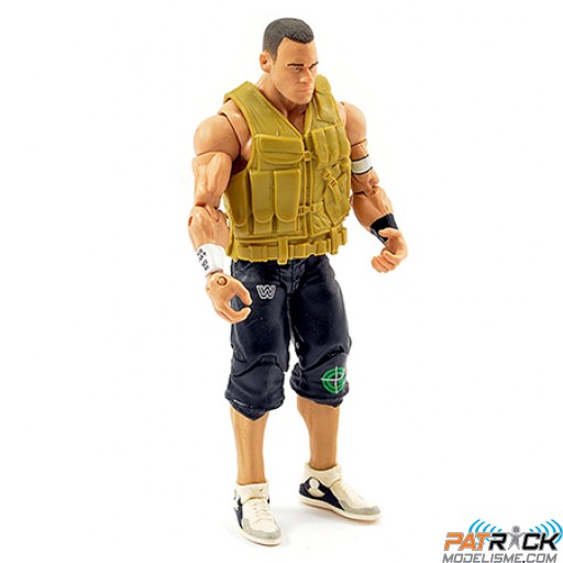 Figurine pilote Tan/Bleu 170mm RC 1:10e