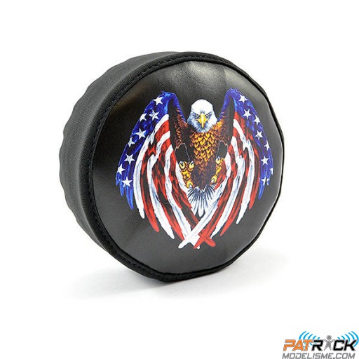 Housse pour roue de secours "EAGLE" diamètre 125mm 1/10 -TRX-4