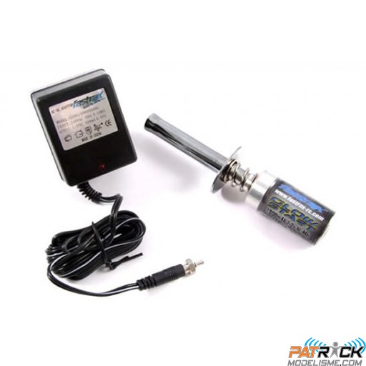 Chauffe bougie Fastrax Accus 4500mAh haute capacité et chargeur 220V