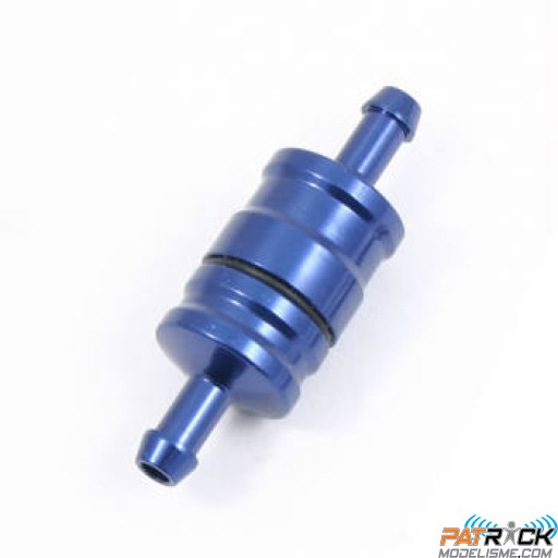 Filtre à carburant anodisé bleu Fastrax