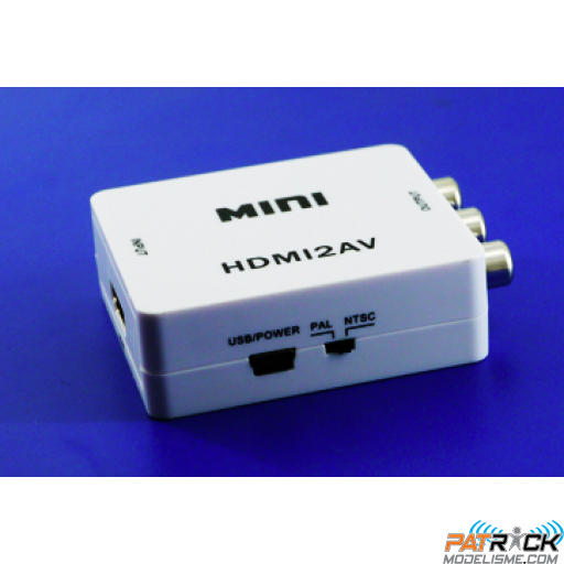 Boitier de conversion HDMI vers composite