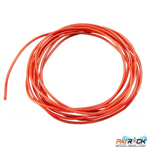 Câble silicone AWG9 - 6.63² rouge (1m)