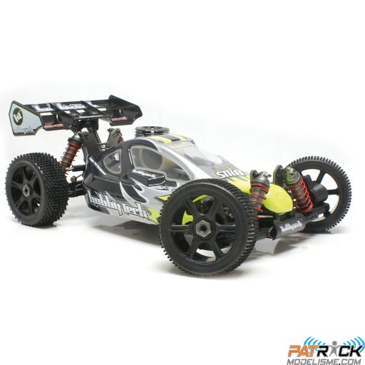 Hobbytech STR8 DELUXE GO 25 1/8e VERT/NOIR + 1L DE RODAGE OFFERT