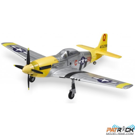 FMS Giant Warbird P51 Mustang Jaune PNP 1440mm 2011