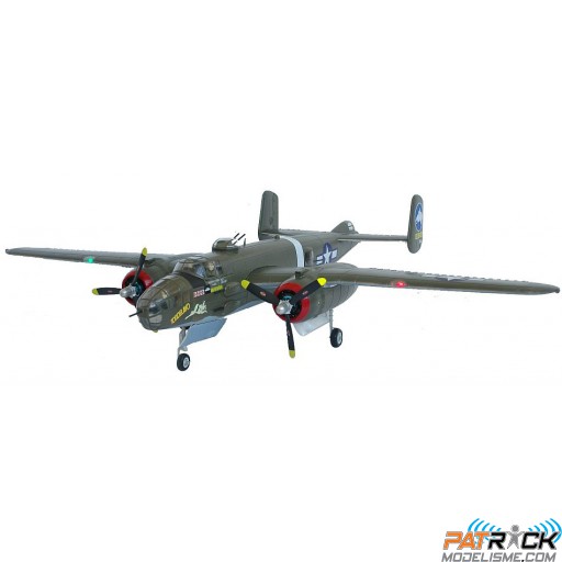 FMS Giant Warbird B-25 Fighter Vert PNP 1470mm