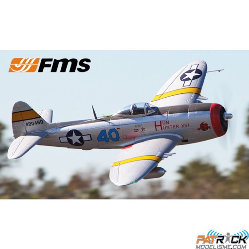 FMS XXL P-47 SILVER PNP 1700mm 2012
