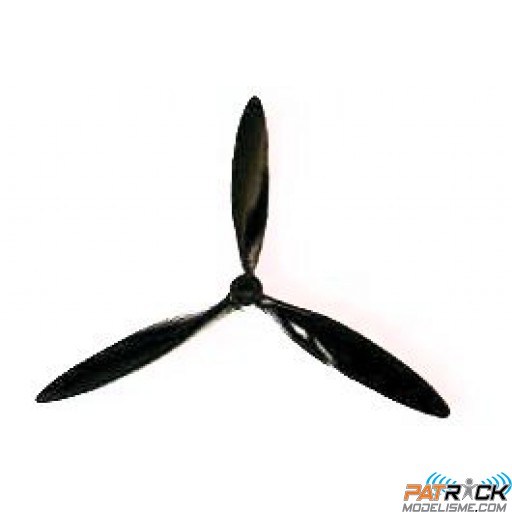 Hélices tripale 7x6" FMS MINI WARBIRD P47/T28/F4U/ZERO/F6F/A1