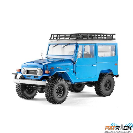 FMS 1/10 Toyota Land cruiser FJ40 scaler ARTR Bleu SUR-COMMANDE