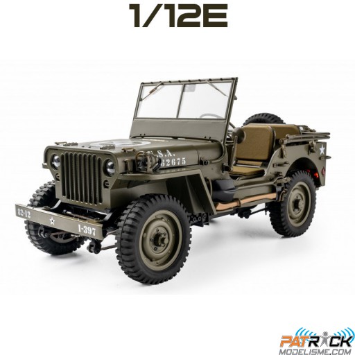 RocHobby Willys 1941 MB scaler 1/12e Prête à rouler