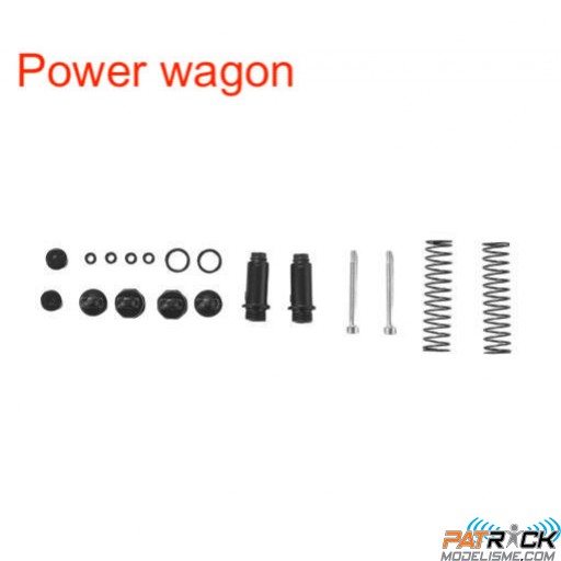 1/24 FCX24 Power wagon : FMS Amortisseur à huile a assembler (2)