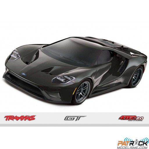 Traxxas FORD GT 4-TEC 2.0 - 4X4 ID TSM - 1/10 ARTR NOIR