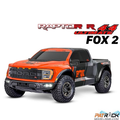 Traxxas Ford Raptor R 4x4 Ultimate VXL 4S Fox2 - 1/10e