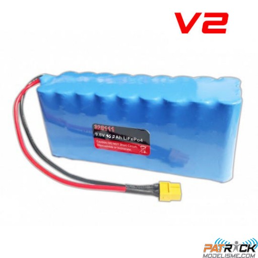 Batterie 9.6v 16.2 ah LIFEPO pour Fishing Surfer V2