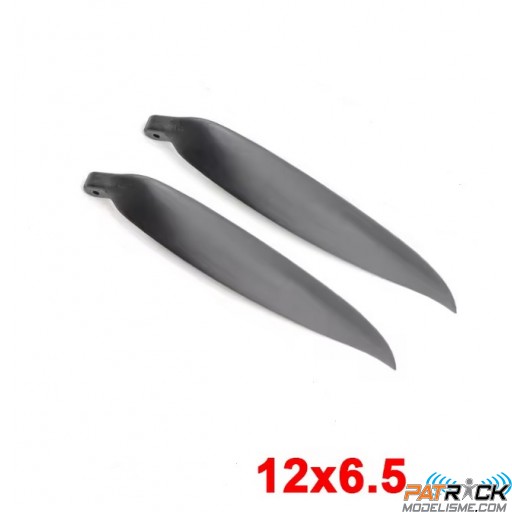 Pales d´hélice repliable (paire) 12x6.5" axe 3mm / pied 8mm