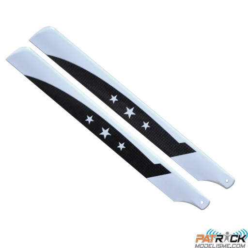 Pales principales FAST carbone 325mm pour 450