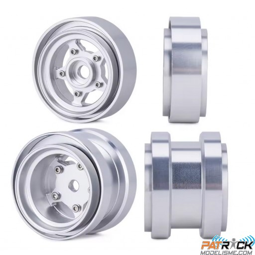 Roues alu pour Sand Master Tamiya