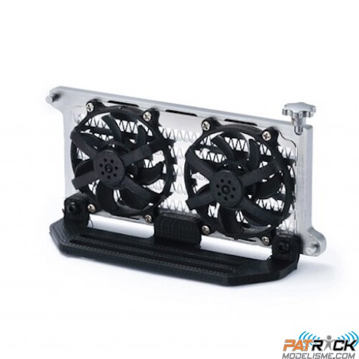 Radiateur de refroidissement alu factice style V8 de crawler
