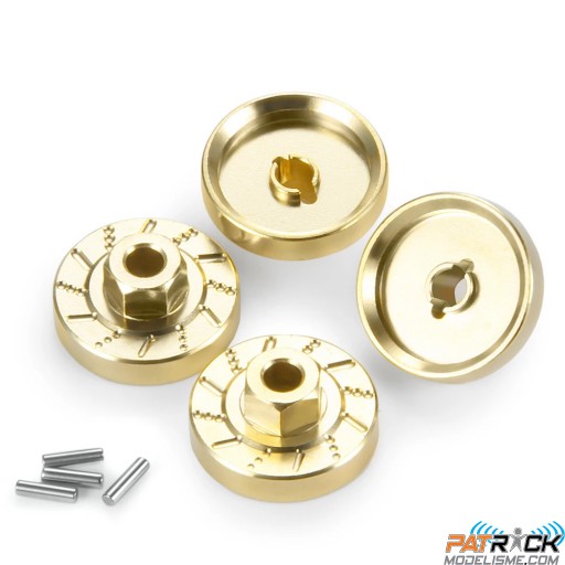 Adaptateur de roues Laiton FAST - Traxxas TRX-4M