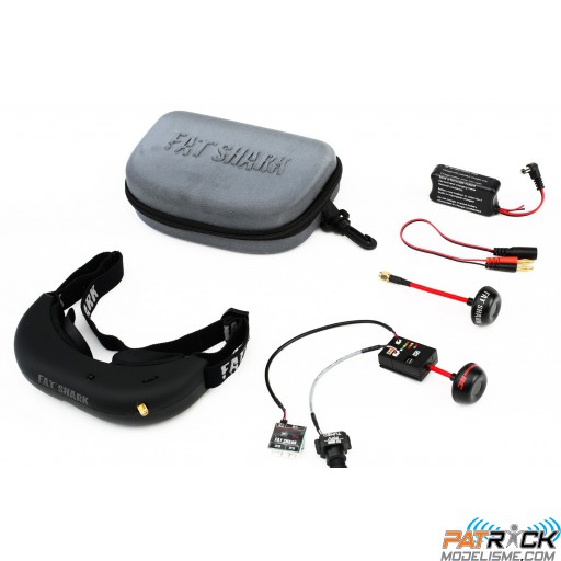 Fatshark ATTITUDE V2 lunettes FPV vidéo + tx FSV1601+ cam 600tvl