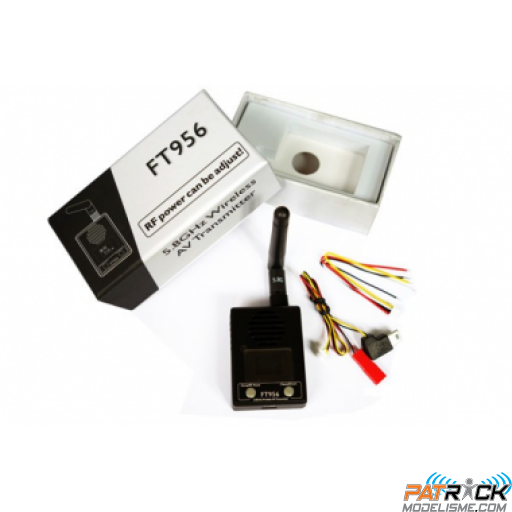 Emetteur vidéo FT956 5.8Ghz 32CH puissance ajustable