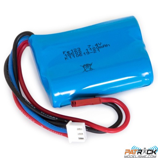 Batterie 7.4 li-ion 1100mah bateau Funtek FuryBoat