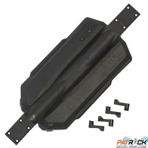 Chassis et fermeture batterie Funtek MT12/DT12