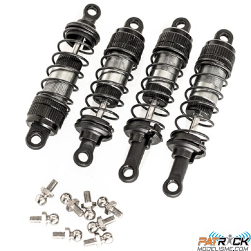 Kit complet amortisseur hydraulique aluminium Funtek MT4