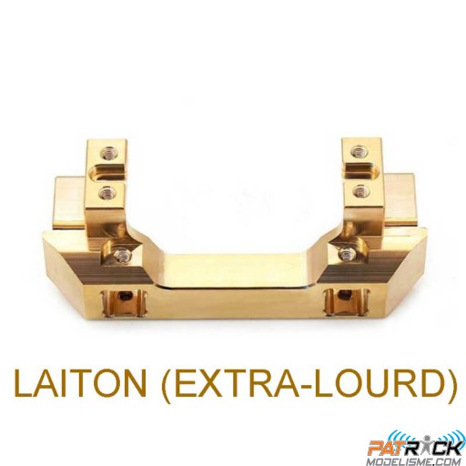 Support de pare-chocs avant lourd laiton pour TRX-4