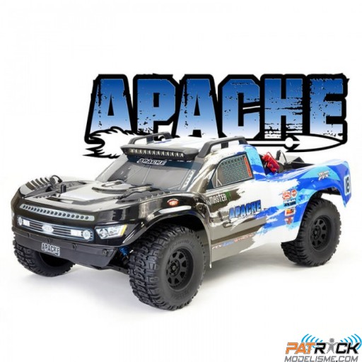 FTX Apache 4X4 Brushless Trophy Truck Bleu 1:10 Prêt à rouler